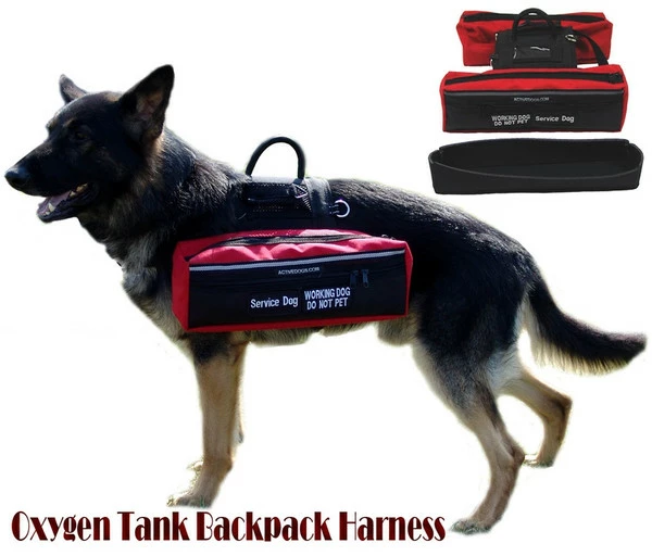 Service Dog Oxygen Carrier Backpack Harness - Image 2